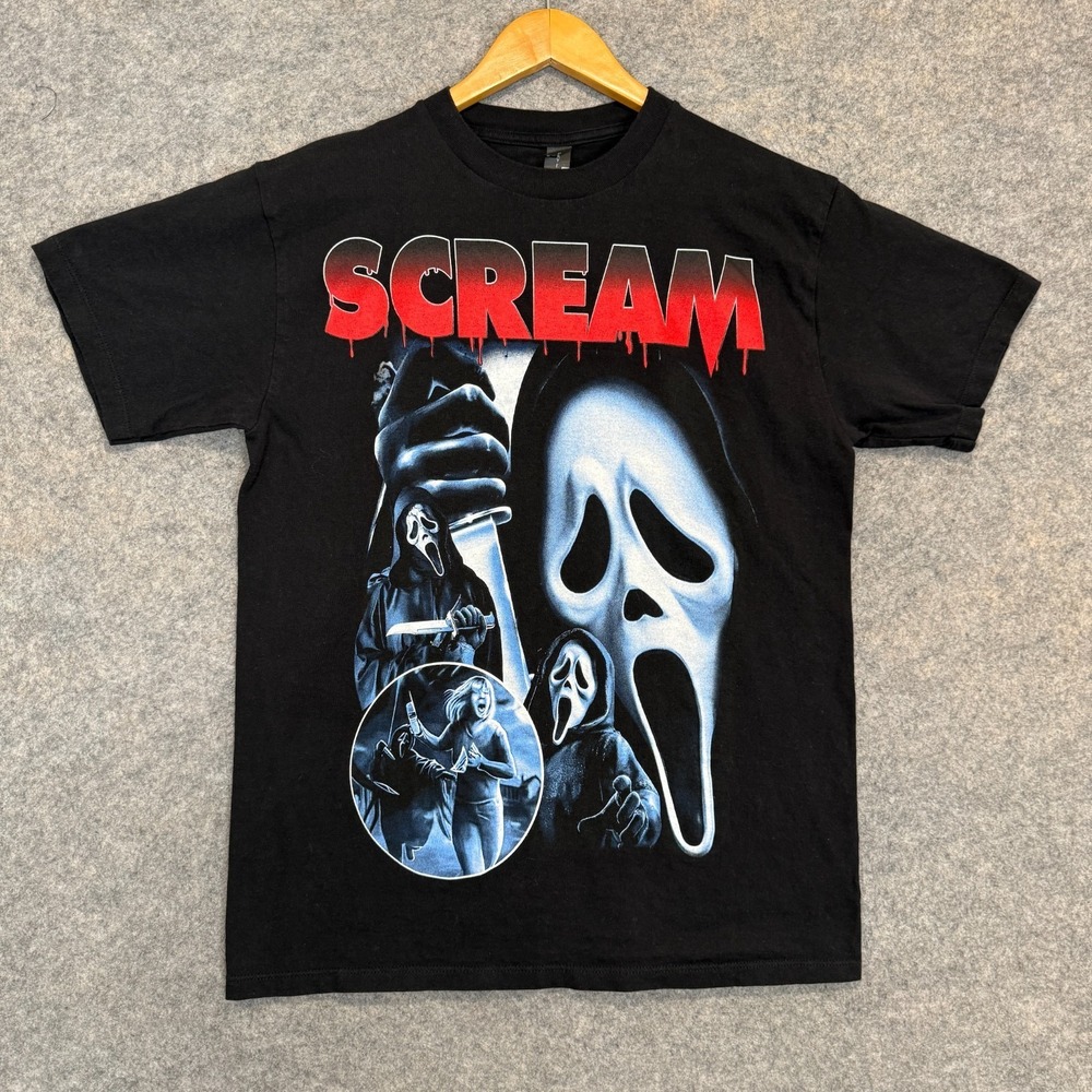 Scream‎ Movie T Shirt Adult Medium Graphic Horror Y2k Ghost Face Scary Halloween